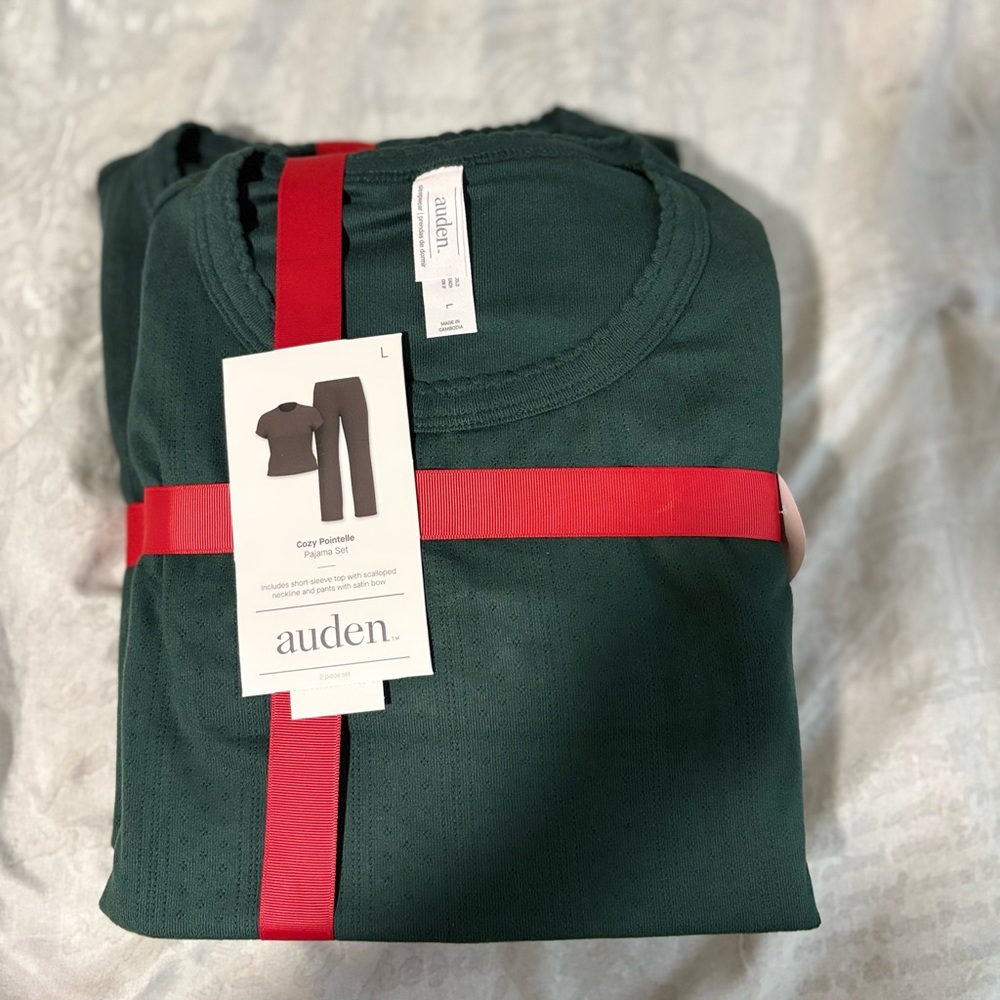 Auden Dark Green Pajama Set